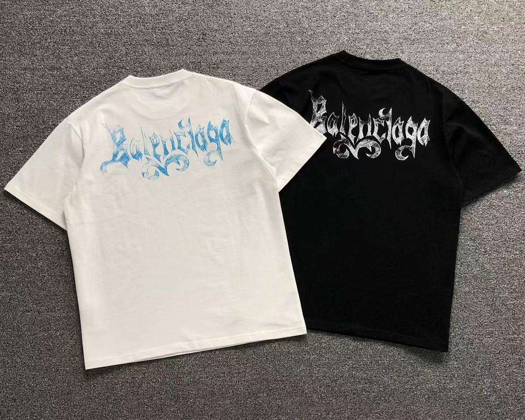 Balenciaga 113 B⭐L⭐⭐⭐IA⭐A T-SHIRT 5261103147 (Im 170Cm 60Kg I Wear Size M In The Phot) - Image 5