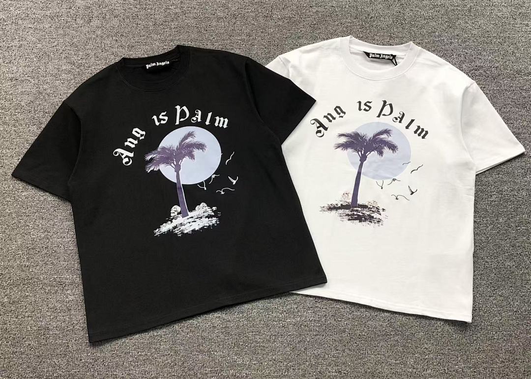 Palm Angels 78 PALM ANGELS T-SHIRT 41070126121 (Im 170Cm 60Kg I Wear Size S In The Phot) - Image 5