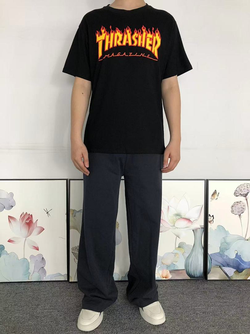 Thrasher 68 THRASHER T-SHIRT 41060910121 (Im 170Cm 60Kg I Wear Size M In The Phot) - Image 3
