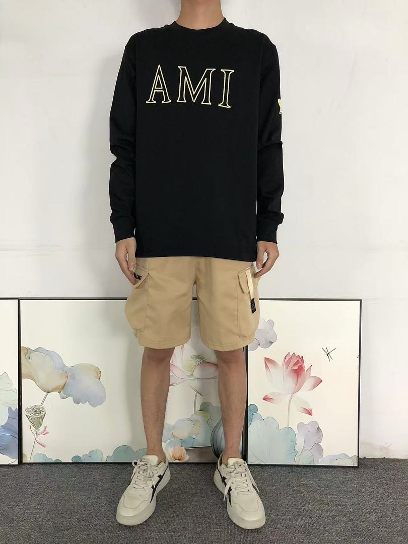 AMI 139 AMI LONG SLEEVED 3208122621 (Im 170Cm 60Kg I Wear Size M In The Phot) - Image 3