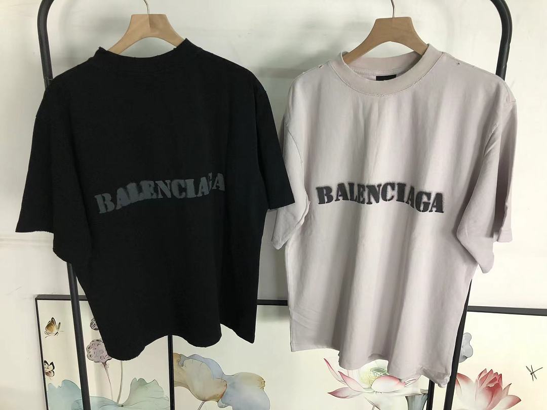 Balenciaga 125 B⭐L⭐⭐⭐IA⭐A T-SHIRT 42042411163 (Im 170Cm 60Kg I Wear Size XS In The Phot) - Image 30