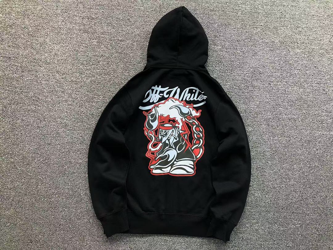 Off-White 218 OFF-WHITE HOODIE 3107300621 (Im 170Cm 60Kg I Wear Size M In The Phot) - Image 5