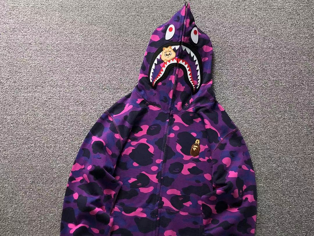 Bape 305 BAPE HOODIE 3205200311 (Im 170Cm 60Kg I Wear Size M In The Phot) - Image 18