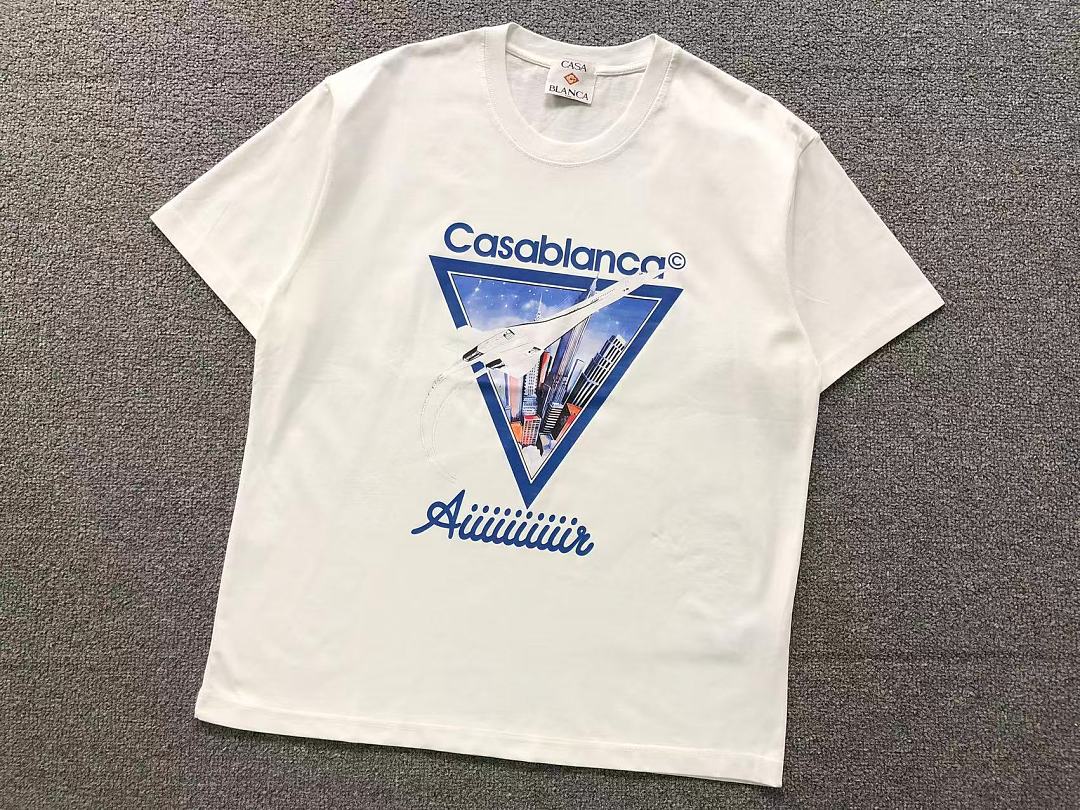 Casablanca 129 CASABLANCA T-SHIRT 3206260111 (Im 170Cm 60Kg I Wear Size S In The Phot) - Image 11