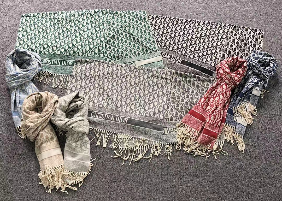 Dior 95 D⭐O⭐ SCARF 560426102 (Long 174CM* Wide 67CM*) - Image 3