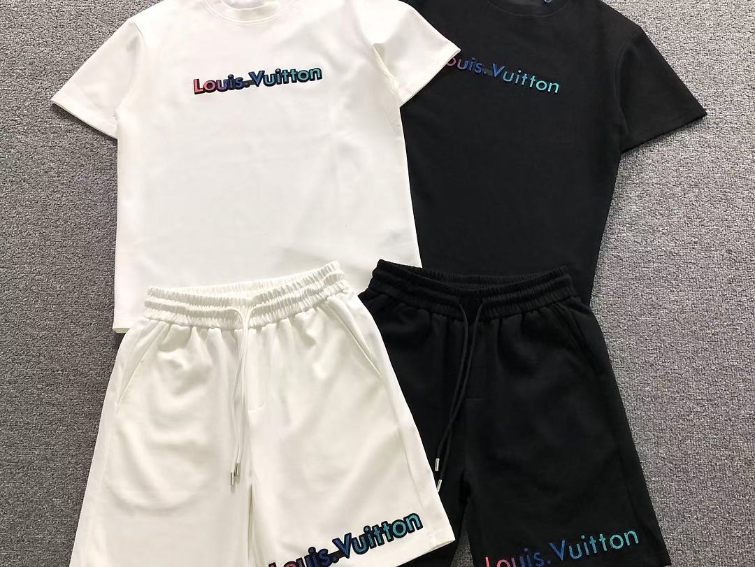 Louis Vuitton 218 L⭐ T-SHIRT SHORTS 5260208147 (Im 170Cm 60Kg I Wear Size M In The Phot) - Image 7