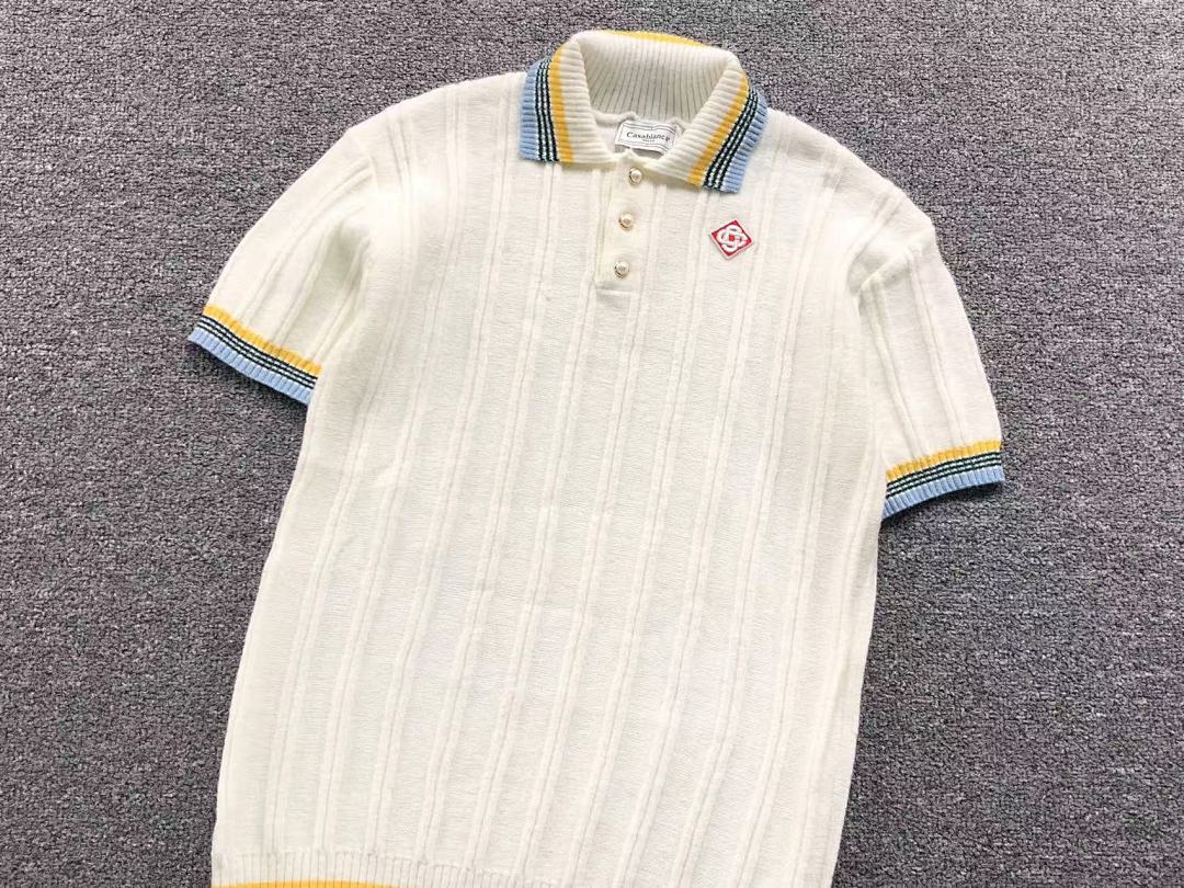 Casablanca 128 CASABLANCA SWEATER POLO 583050127 (Im 170Cm 60Kg I Wear Size L In The Phot) - Image 7