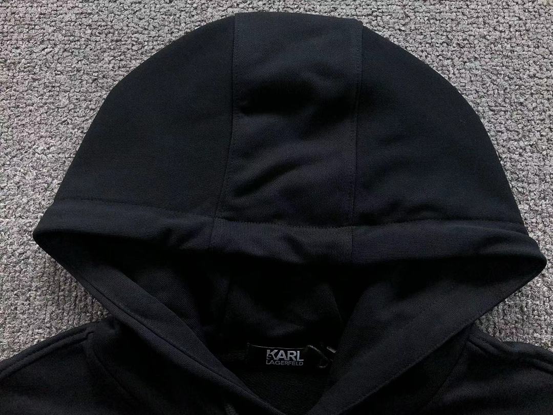 Unbranded 185 KARL LAGERFELD HOODIE 2206180801 (Im 170Cm 60Kg I Wear Size XL In The Phot) - Image 21