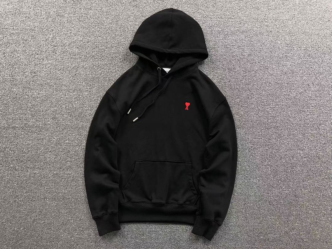 AMI 168 AMI HOODIE 3110170121 (Im 170Cm 60Kg I Wear Size M In The Phot) - Image 8