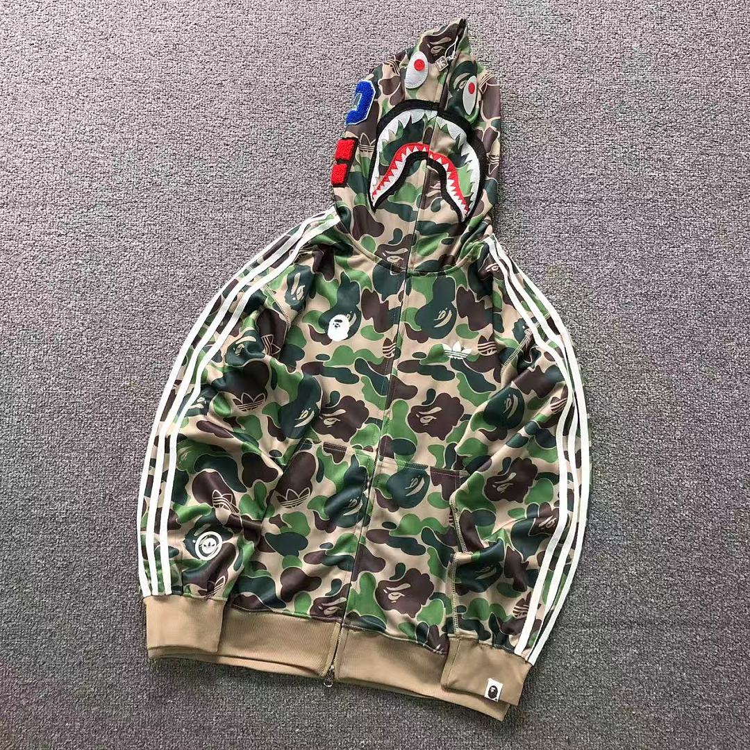 Adidas 258 A⭐I⭐AS BAPE HOODIE 1241811159 (Im 170Cm 60Kg I Wear Size S In The Phot)