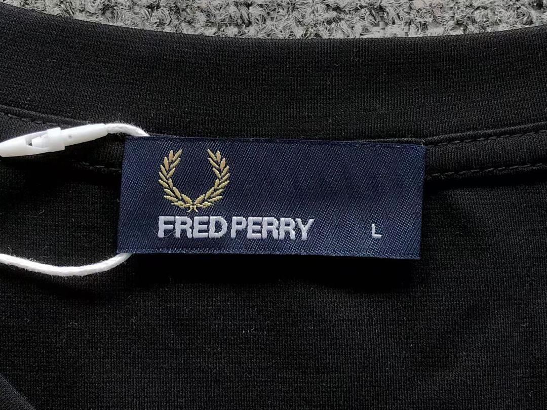 Unbranded 128 FRED PERRY T-SHIRT 2203062801 (Im 170Cm 60Kg I Wear Size L In The Phot) - Image 16