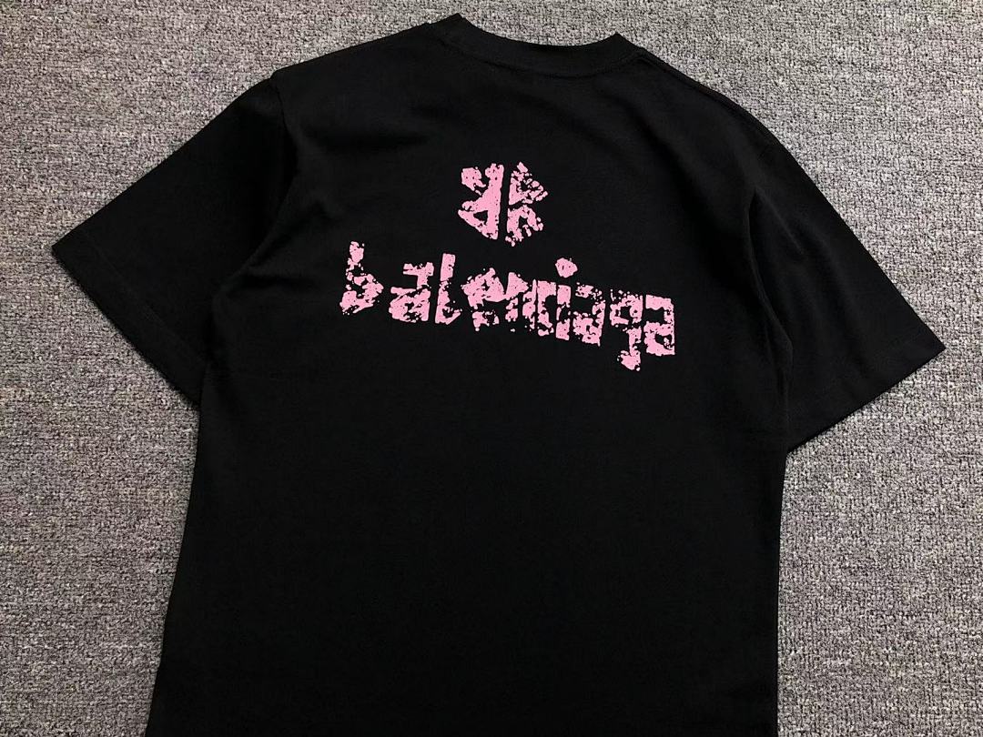 Balenciaga 95 B⭐L⭐⭐⭐IA⭐A T-SHIRT 502171381 (Im 170Cm 57Kg I Wear Size 1 In The Phot) - Image 16