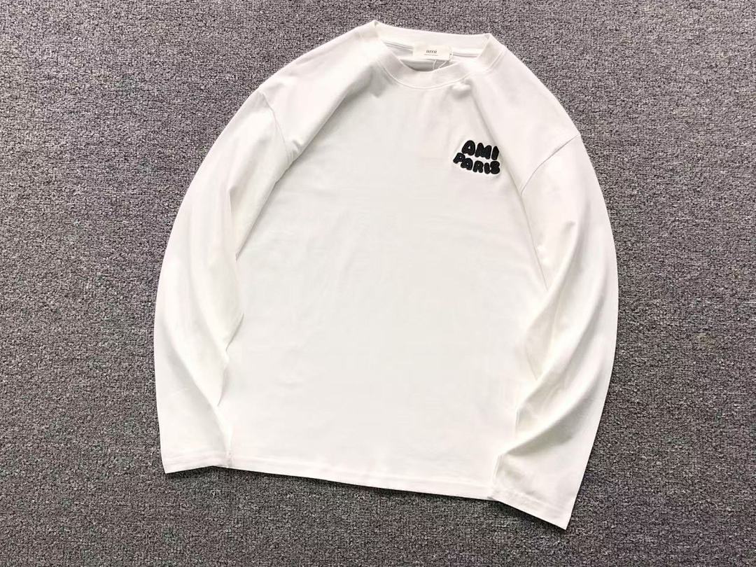 Unbranded 138 AMI LONG SLEEVED 219170701 (Im 170Cm 60Kg I Wear Size M In The Phot) - Image 10