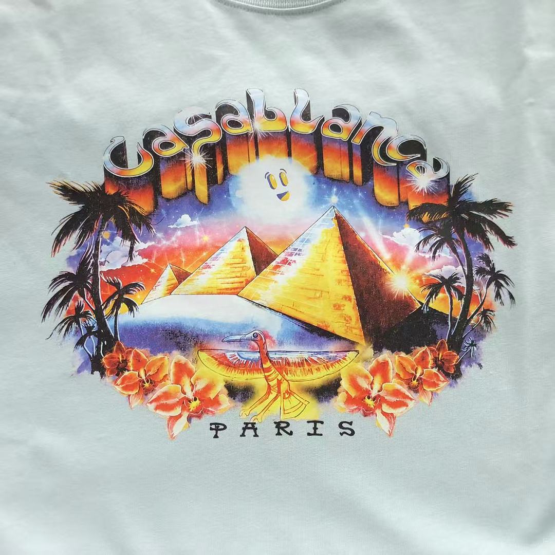 Casablanca 105 CASABLANCA T-SHIRT 52071805127 (Im 170Cm 60Kg I Wear Size L In The Phot) - Image 15