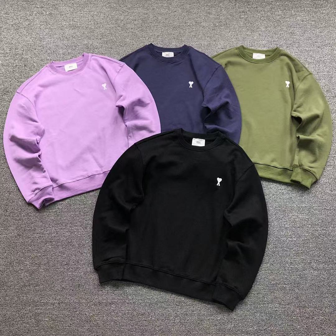 AMI 98 AMI HOODIE 59190588 (Im 170Cm 60Kg I Wear Size M In The Phot)