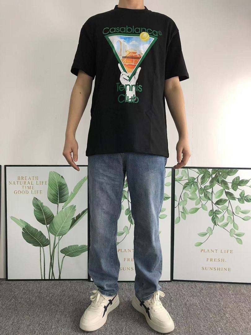 Casablanca 85 CASABLANCA T-SHIRT 312200632 (Im 170Cm 57Kg I Wear Size M In The Phot) - Image 3