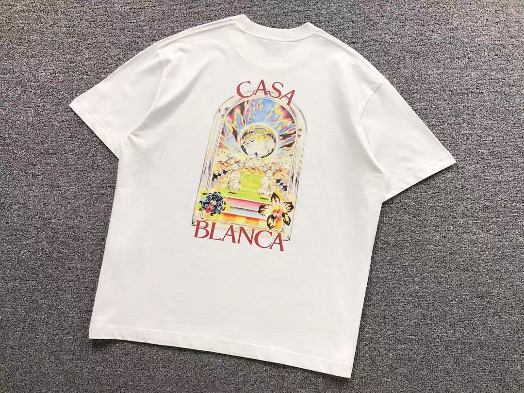 Casablanca 98 CASABLANCA T-SHIRT 5233012127 (Im 170Cm 60Kg I Wear Size L In The Phot) - Image 7