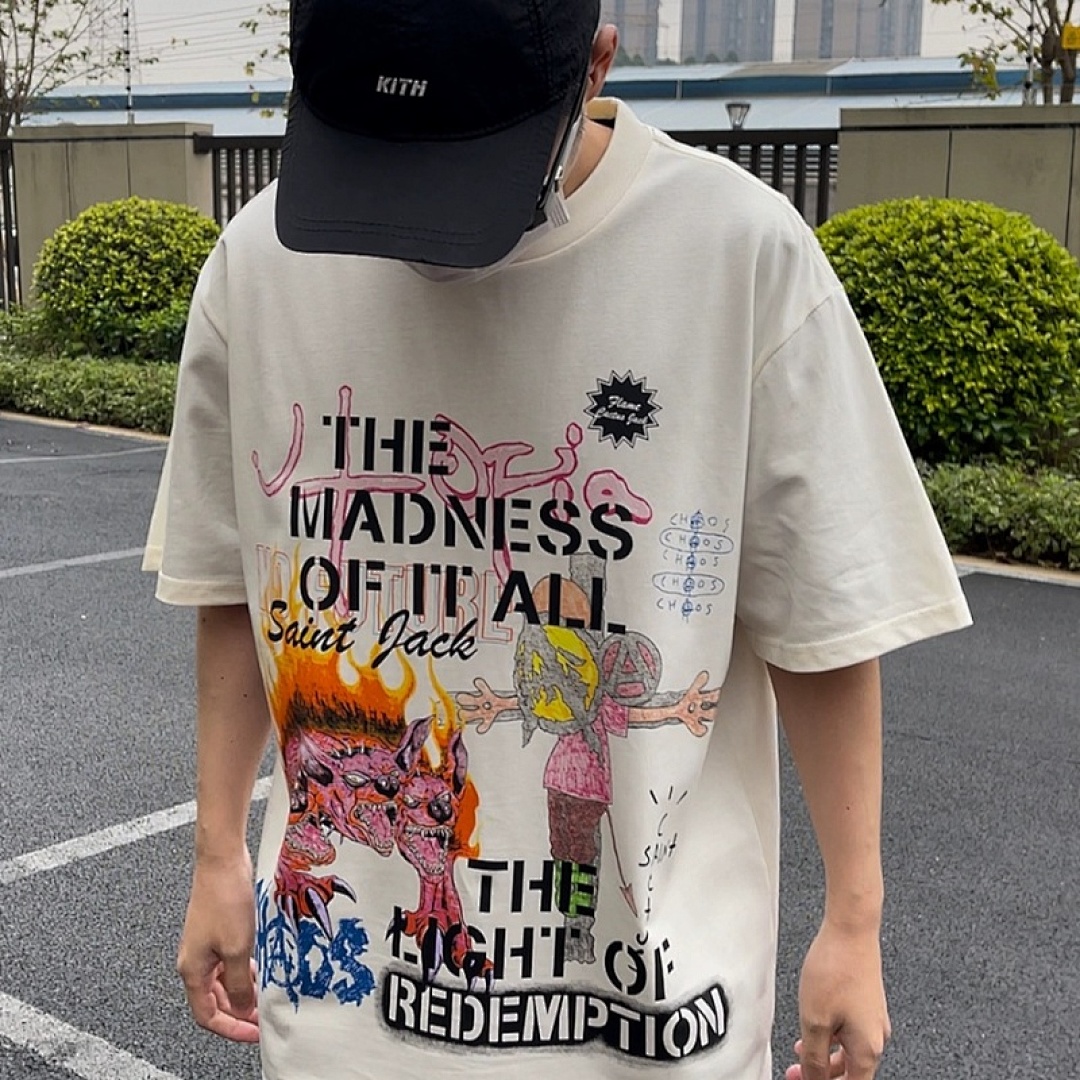 Travis Scott 83 TRAVIS SCOTT CACTUS JACK T-SHIRT - Image 18