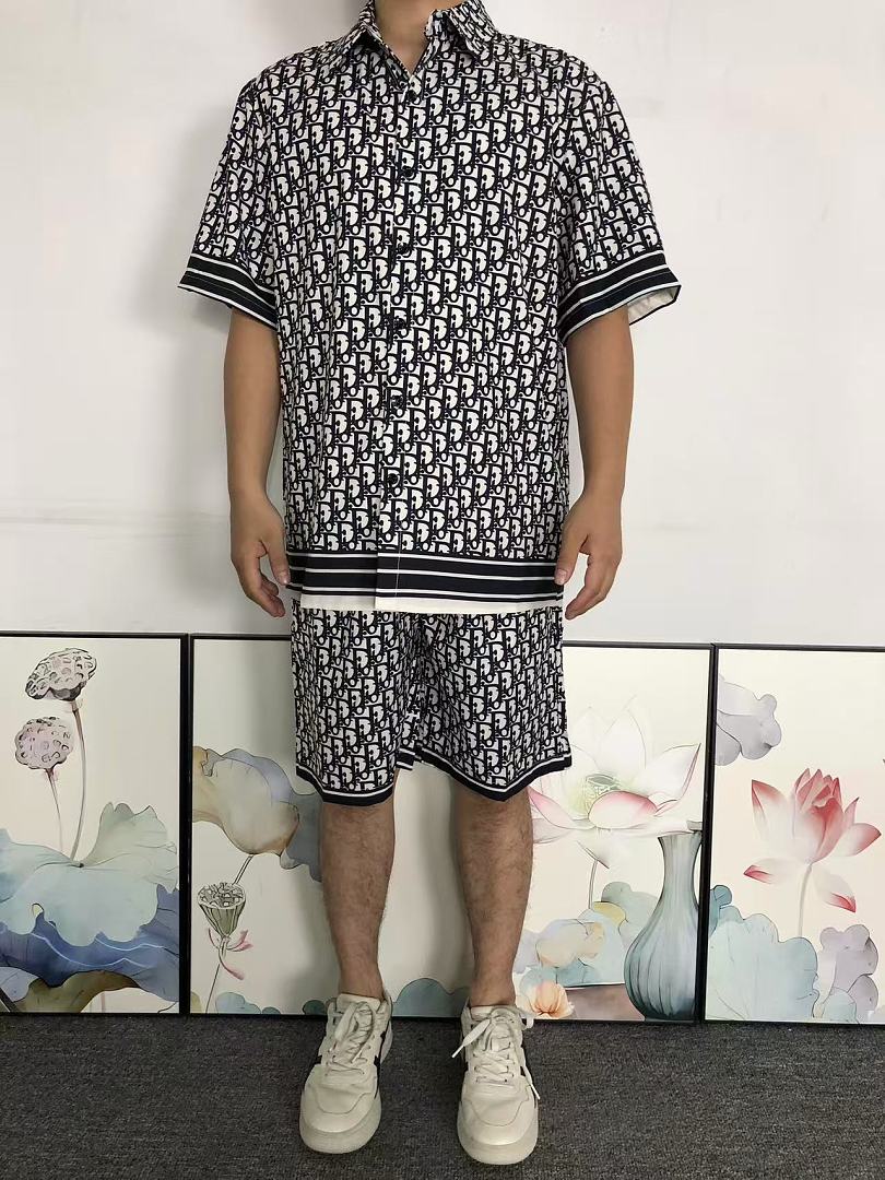 Dior 165 D⭐O⭐ SHIRT SHORTS 3206062120 (Im 170Cm 60Kg I Wear Size L In The Phot) - Image 4