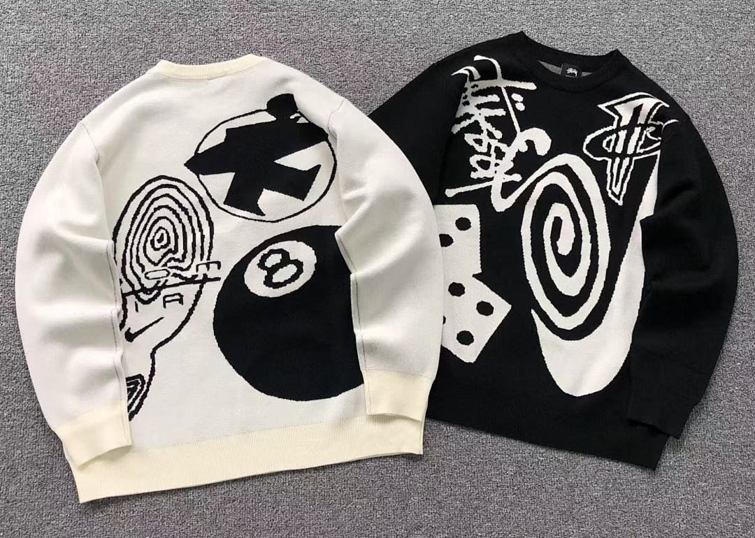 Stussy 178 STUSSY SWEATER 213250211 (Im 170Cm 60Kg I Wear Size M In The Phot) - Image 5