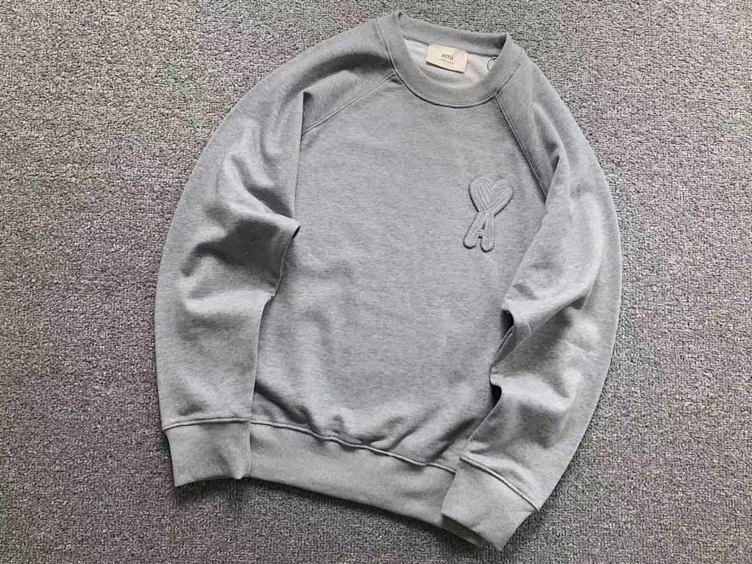 AMI 125 AMI HOODIE 3201081017 (Im 170Cm 60Kg I Wear Size S In The Phot) - Image 15