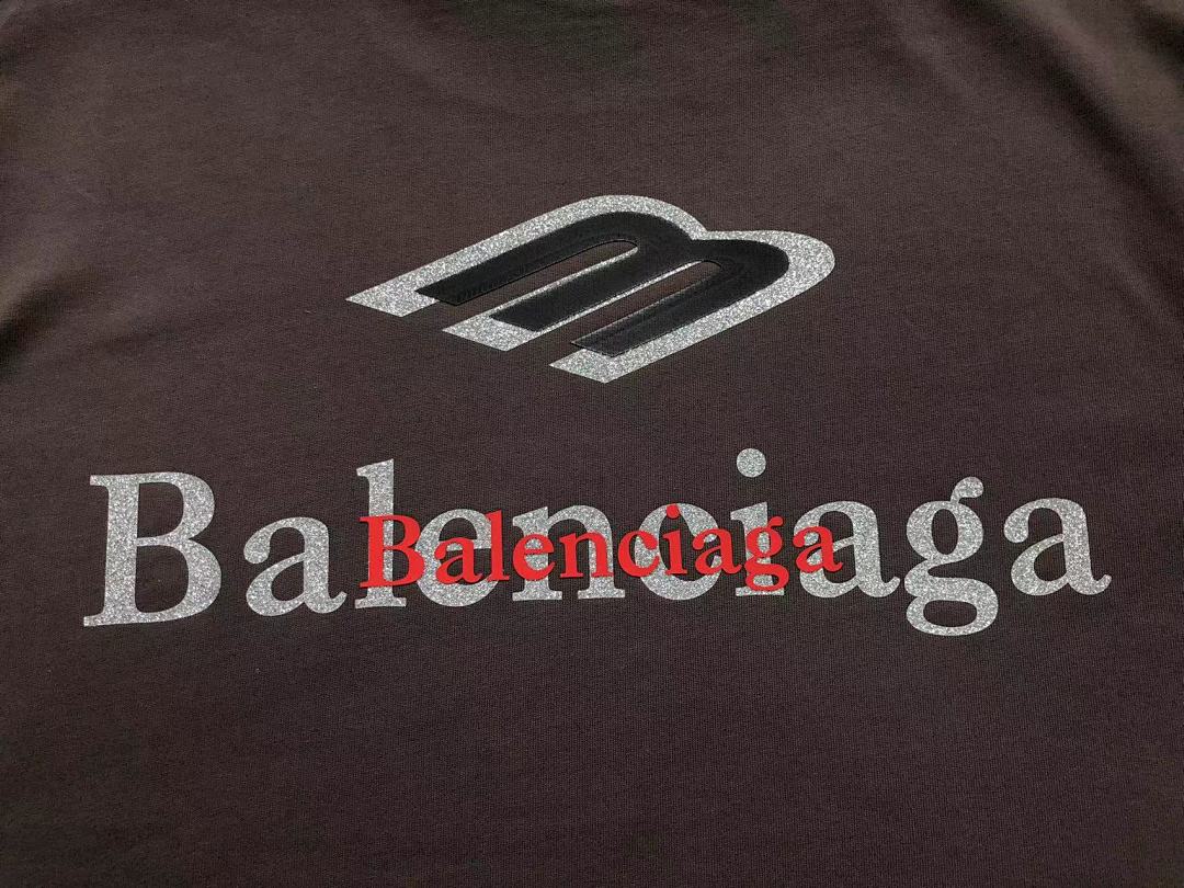 Balenciaga 115 B⭐L⭐⭐⭐IA⭐A T-SHIRT 3203243121 (Im 170Cm 60Kg I Wear Size M In The Phot) - Image 13