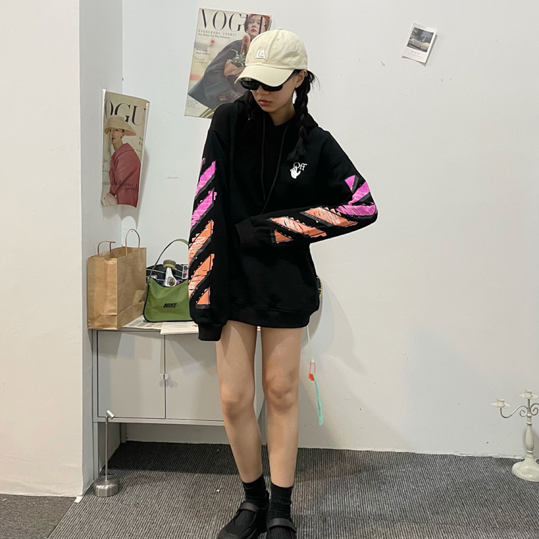 Off-White 116 OFF-WHITE (WHITE HOODIE) - Image 23