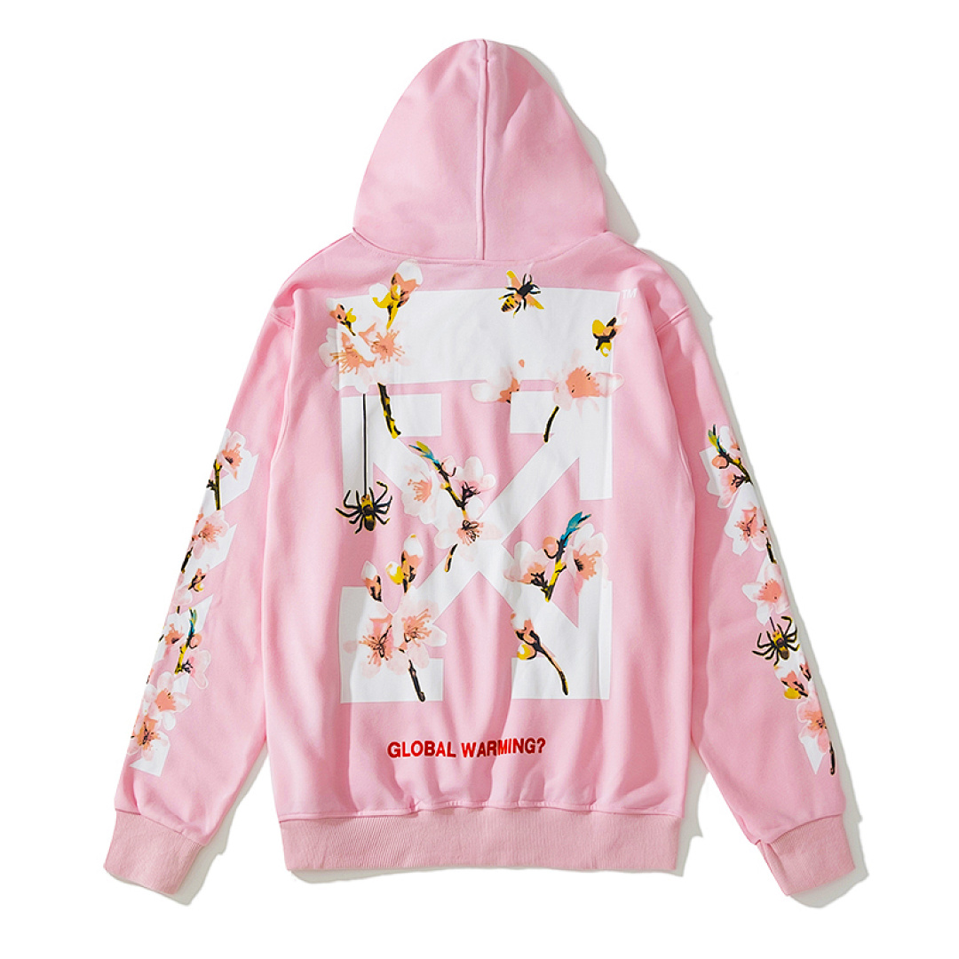 Off-White 109 OFF-WHITE (WHITE HOODIE) - Image 6