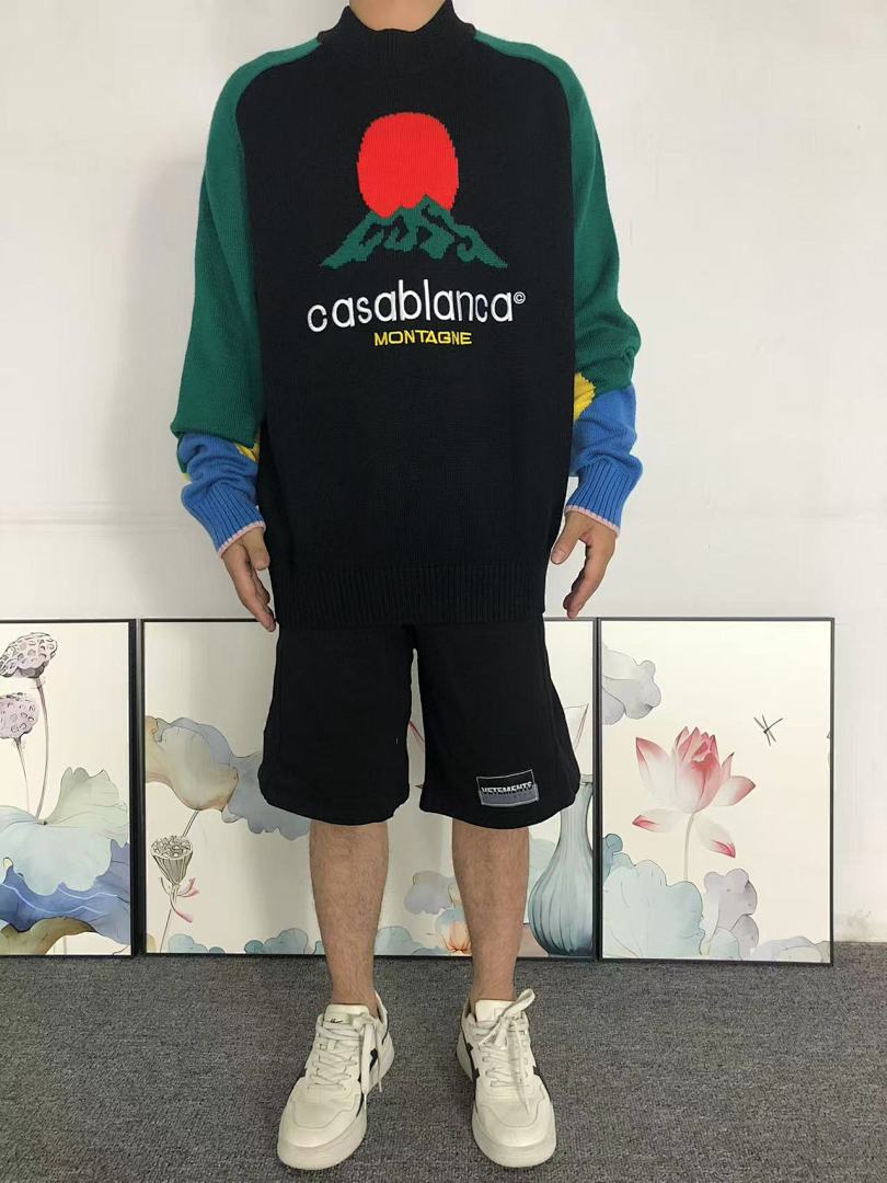 Casablanca 258 CASABLANCA SWEATER 3109160721 (Im 170Cm 60Kg I Wear Size L In The Phot) - Image 3