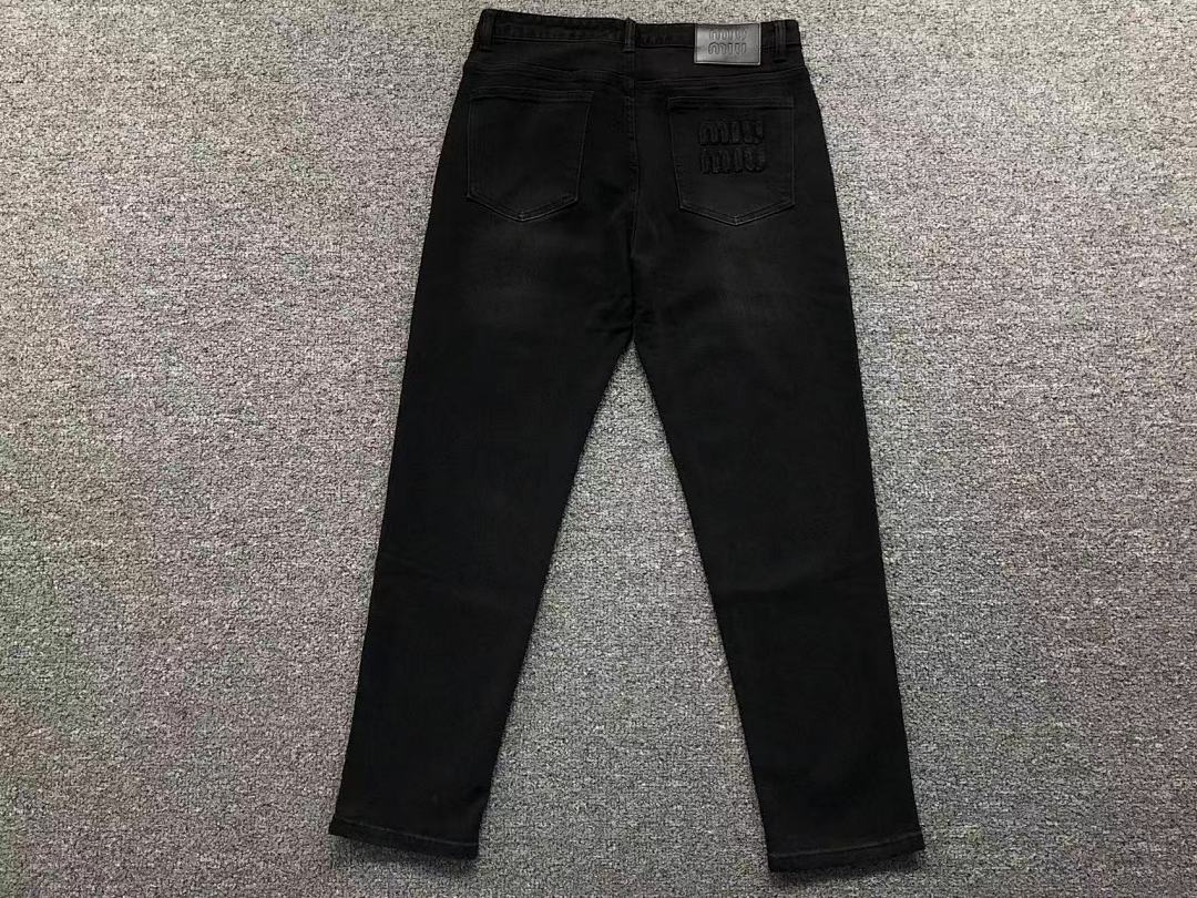 Miu Miu 218 M⭐U TROUSERS 5112241106 (Im 170Cm 60Kg I Wear Size S In The Phot) - Image 5