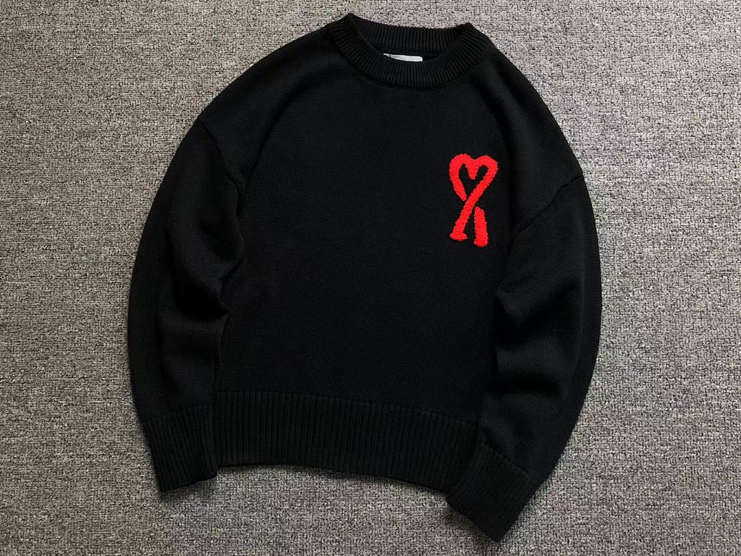 AMI 135 AMI SWEATER 3109300121 (Im 170Cm 60Kg I Wear Size M In The Phot) - Image 17