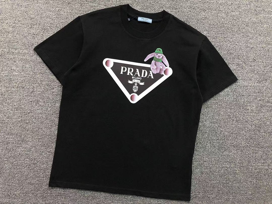 Prada 125 P⭐A⭐A T-SHIRT 411141821 (Im 170Cm 57Kg I Wear Size M In The Phot) - Image 8