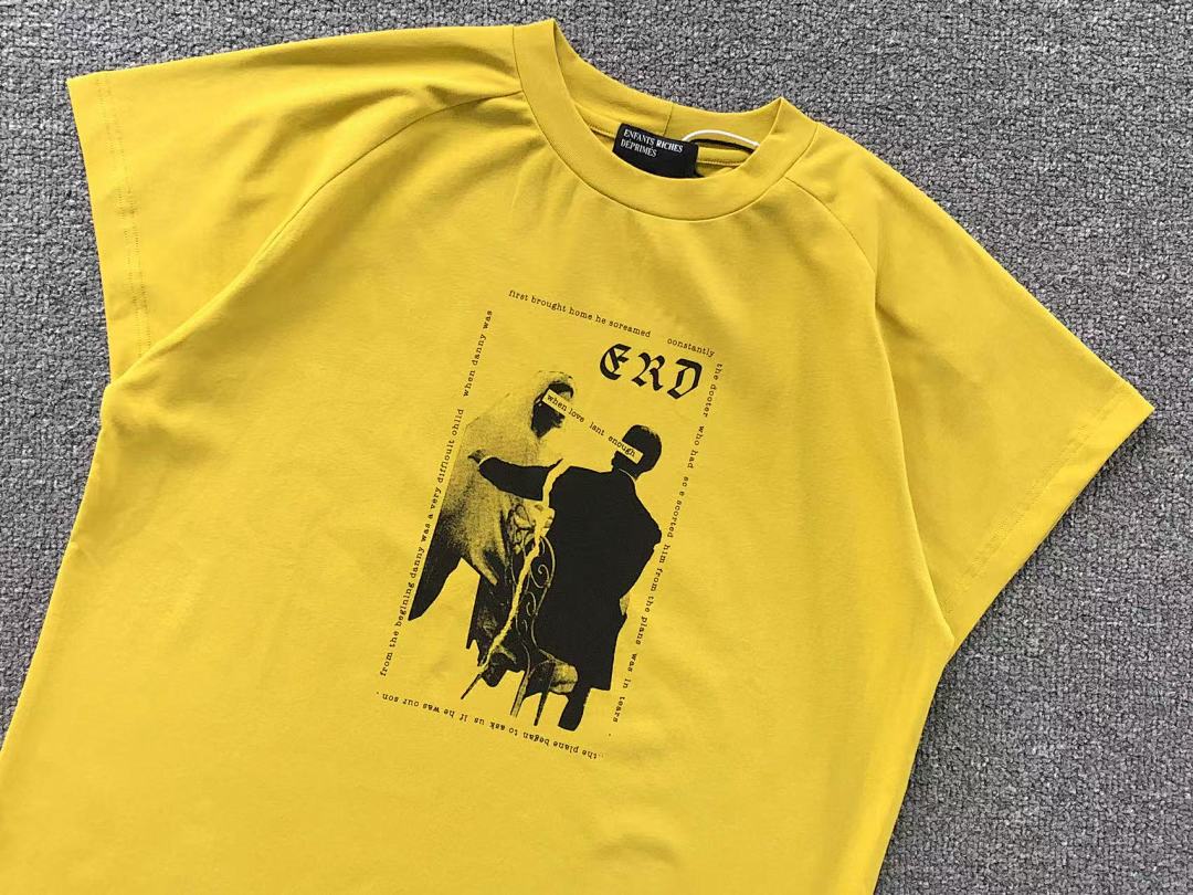 Chanel 95 ENFANTS RICHES DEPRIMES T-SHIRT 1105120299 (Im 170Cm 60Kg I Wear Size M In The Phot) - Image 7