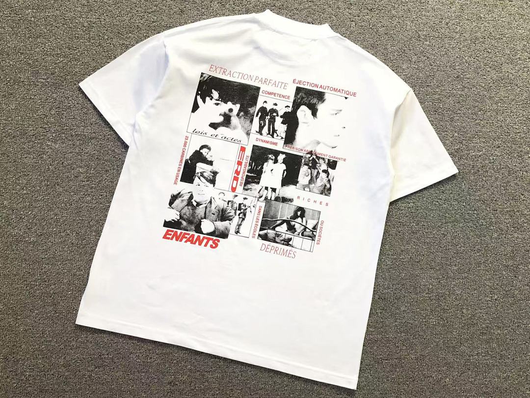 Chanel 88 ENFANTS RICHES DEPRIMES T-SHIRT 5122423162 (Im 170Cm 60Kg I Wear Size M In The Phot) - Image 11