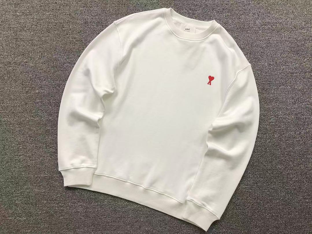 AMI 175 AMI HOODIE 22082708001 (Im 170Cm 60Kg I Wear Size M In The Phot) - Image 9