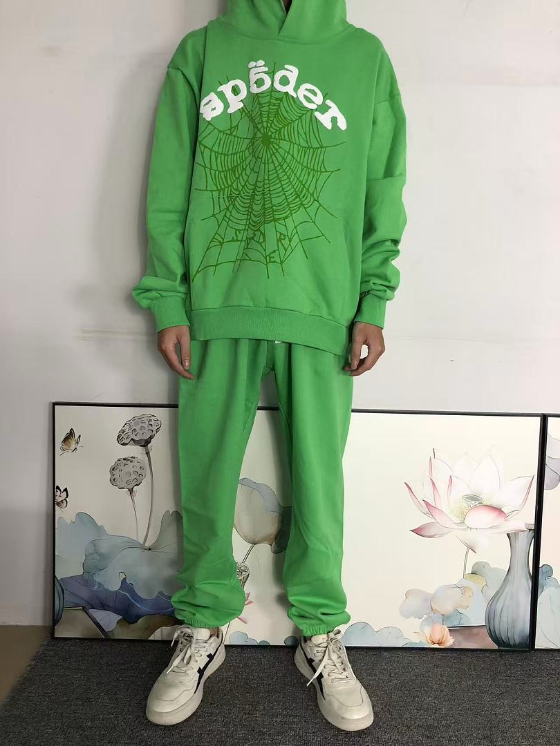 Sp5der TROUSERS SP5DER HOODIE - Image 4