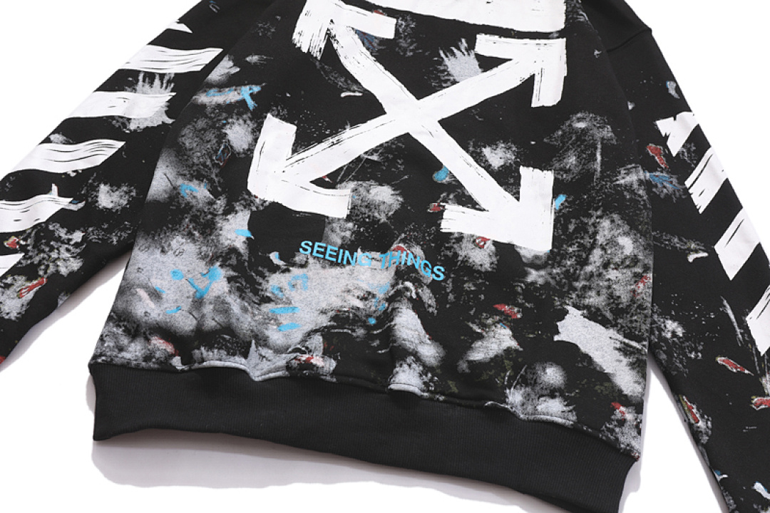Off-White 116 OFF-WHITE (WHITE HOODIE) - Image 9