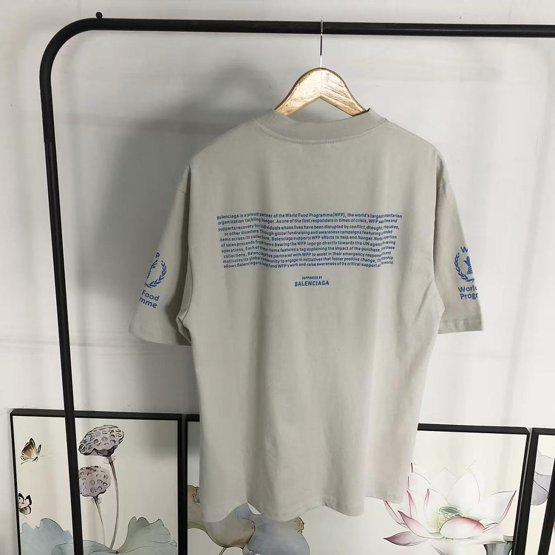 Balenciaga 128 B⭐L⭐⭐⭐IA⭐A T-SHIRT 42042005163 (Im 170Cm 60Kg I Wear Size XS In The Phot) - Image 24