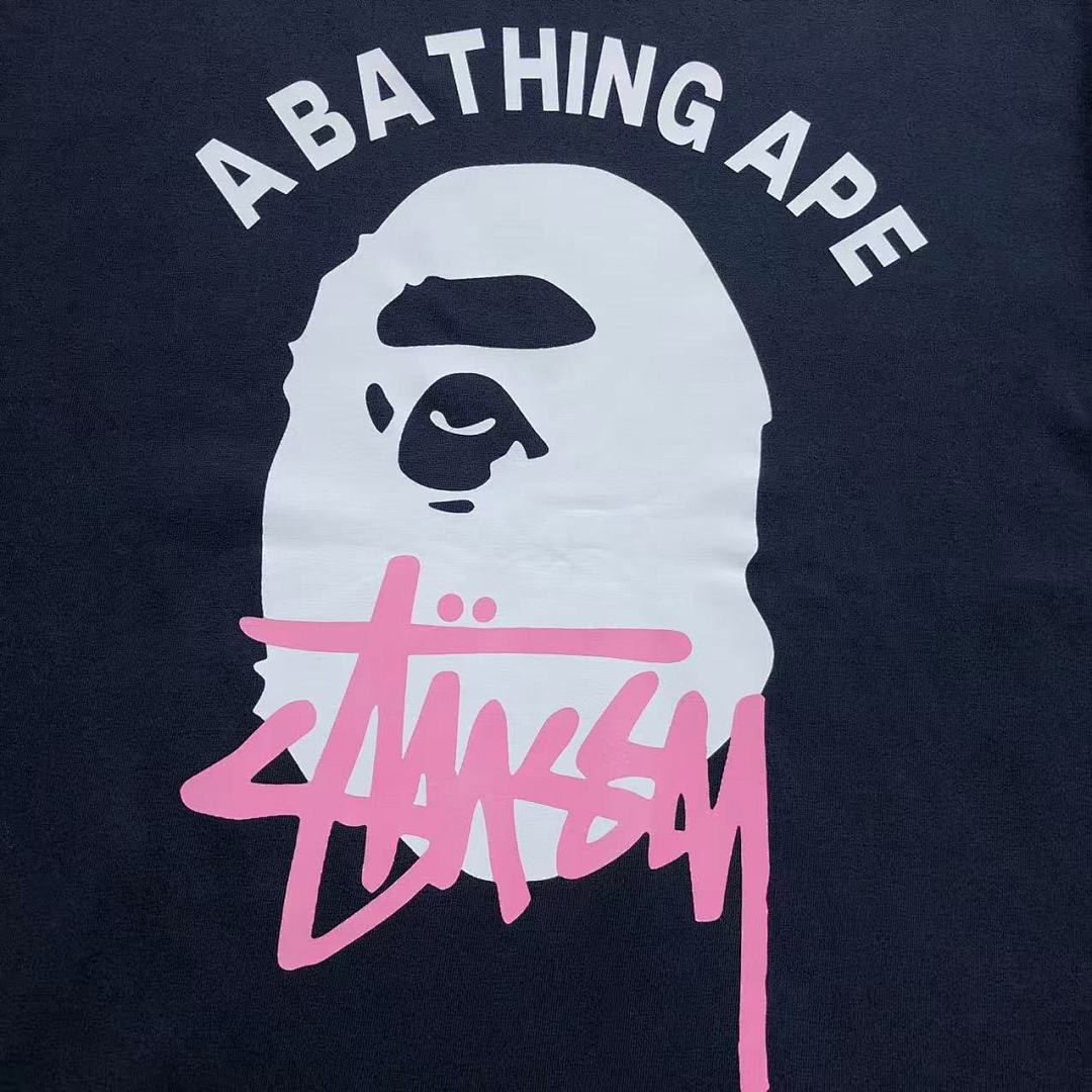 Bape 85 BAPE STUSSY T-SHIRT 3111050321 (Im 170Cm 60Kg I Wear Size M In The Phot) - Image 17