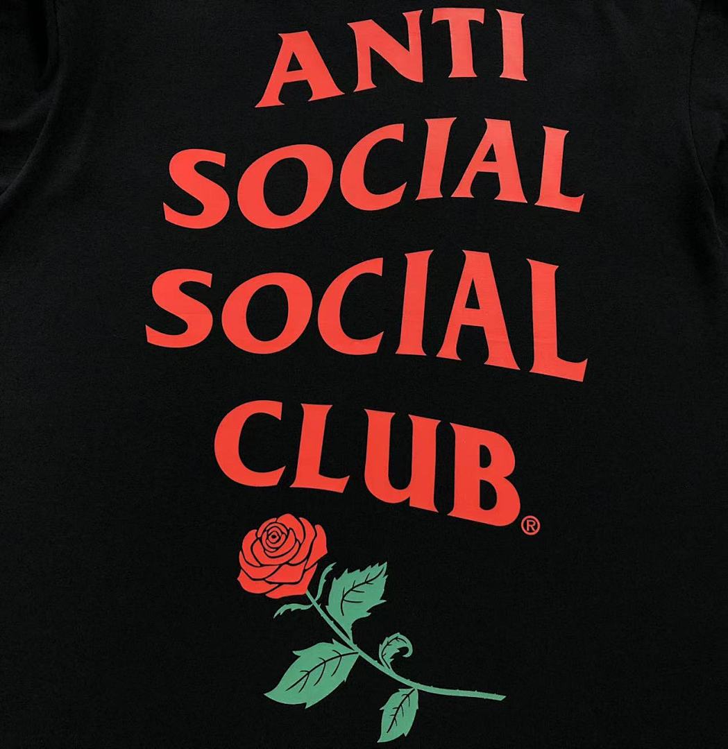 Christian Louboutin 85 ANTI SOCIAL CLUB T-SHIRT - Image 8