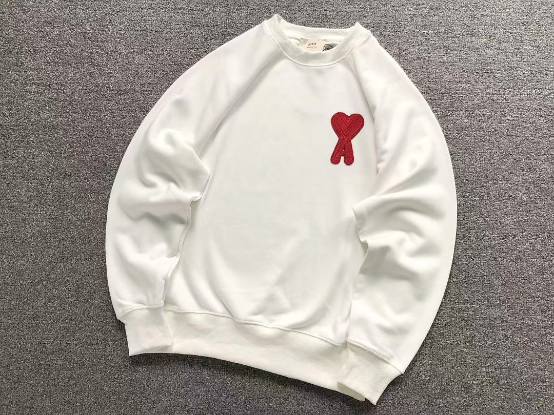 AMI 98 AMI HOODIE 1251920181 (Im 170Cm 60Kg I Wear Size M In The Phot) - Image 8