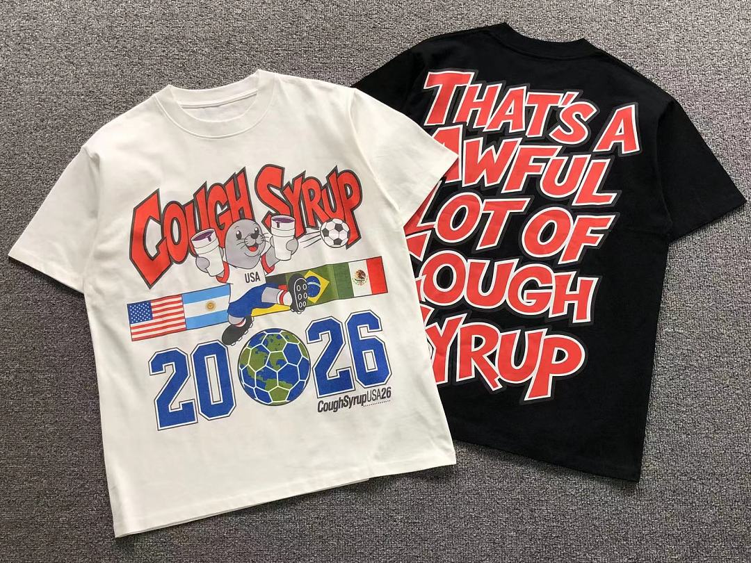 Cough Syrup 118 COU⭐H SY⭐UP T-SHIRT 3207260372 (Im 170Cm 60Kg I Wear Size L In The Phot) - Image 5