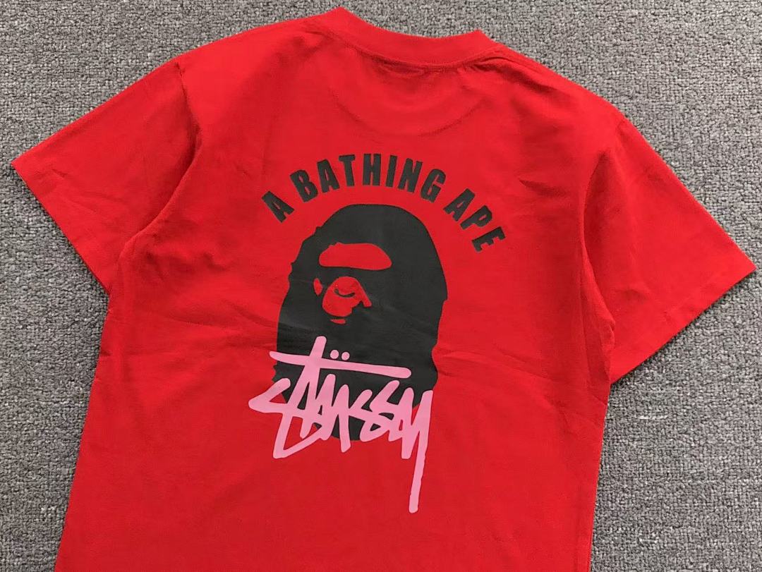 Bape 78 BAPE STUSSY T-SHIRT - Image 21