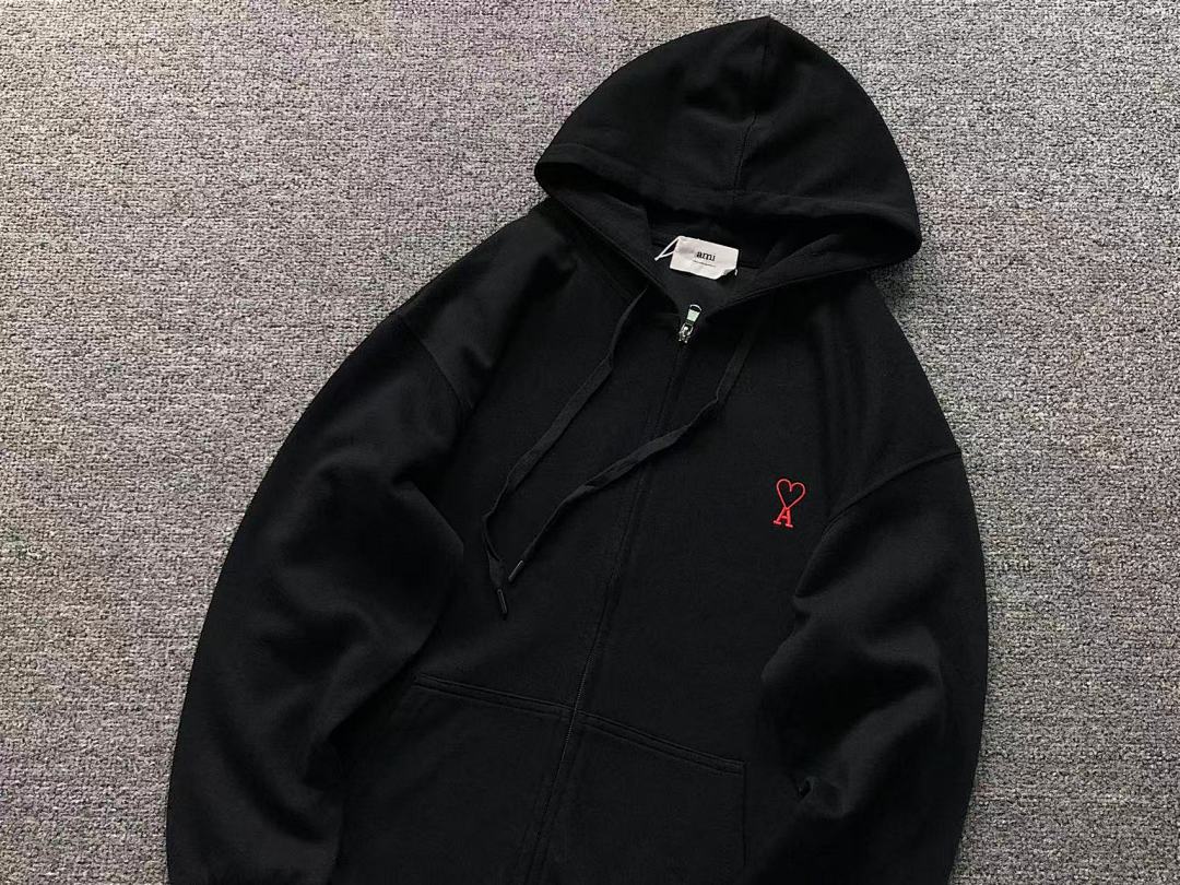 Unbranded 215 AMI HOODIE 2110241501 (Im 170Cm 60Kg I Wear Size L In The Phot) - Image 11