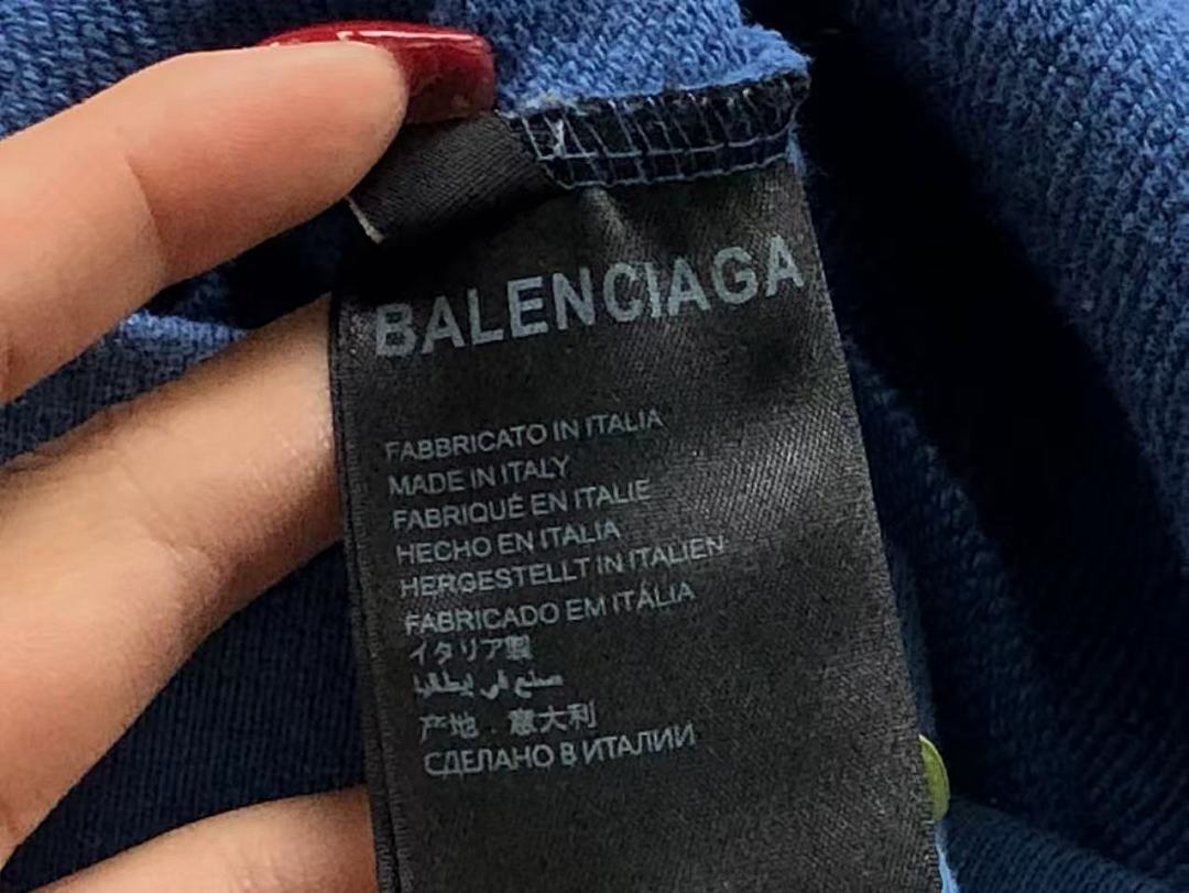 Balenciaga 255 B⭐L⭐⭐⭐IA⭐A HOODIE 5101183136 (Im 170Cm 60Kg I Wear Size M In The Phot) - Image 22