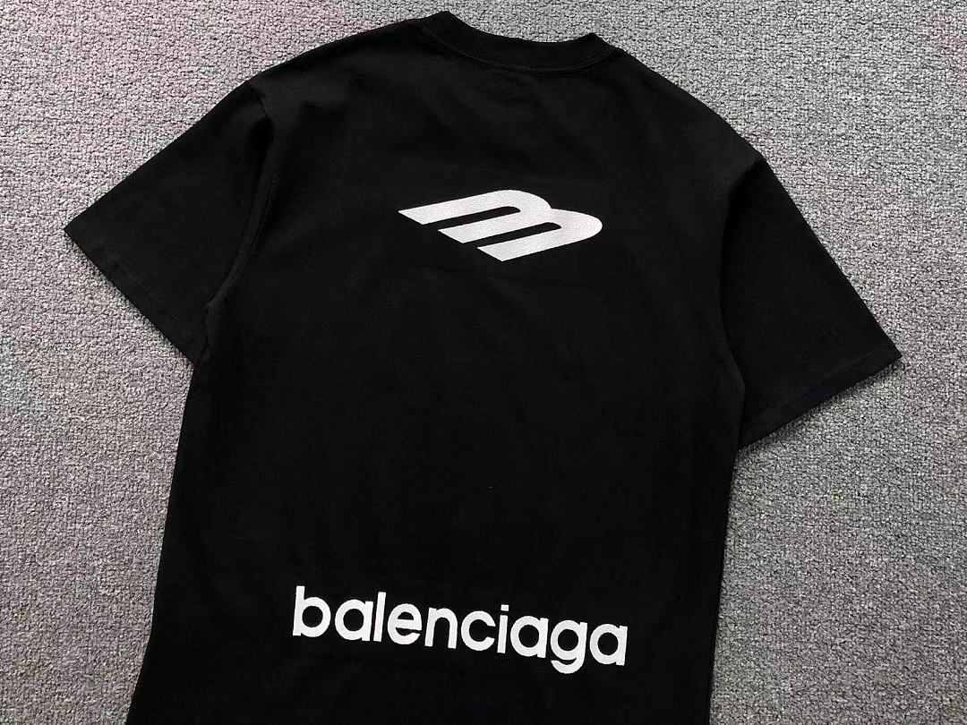 Balenciaga 148 B⭐L⭐⭐⭐IA⭐A T-SHIRT 22051219001 (Im 170Cm 60Kg I Wear Size S In The Phot) - Image 13