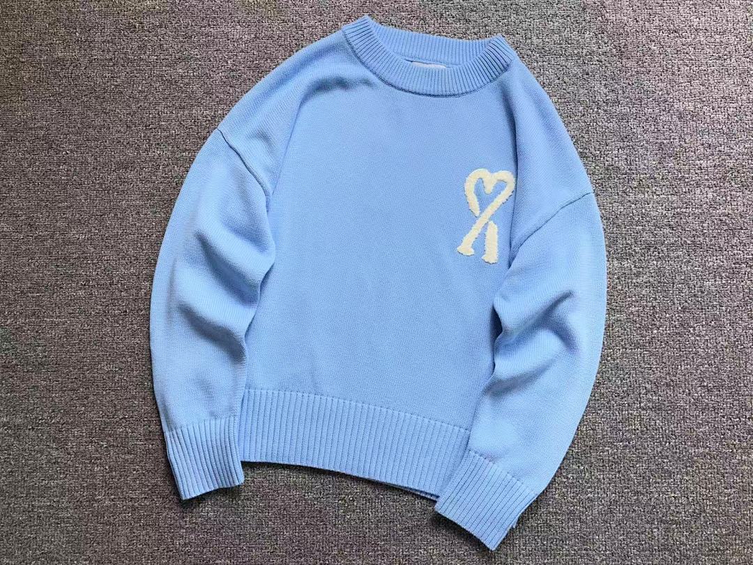 AMI 135 AMI SWEATER 3109300121 (Im 170Cm 60Kg I Wear Size M In The Phot) - Image 9