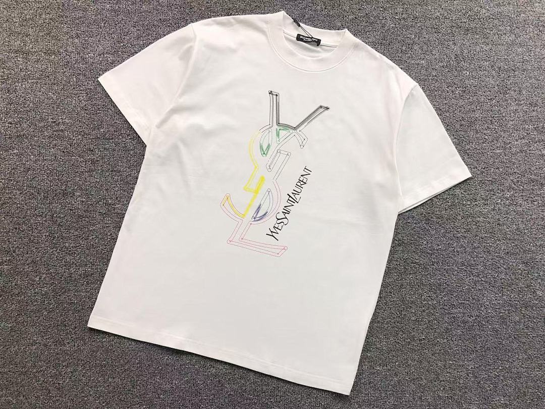 Saint Laurent 108 SA⭐⭐T ⭐⭐U⭐⭐NT T-SHIRT 41081909133 (Im 170Cm 60Kg I Wear Size XL In The Phot) - Image 8