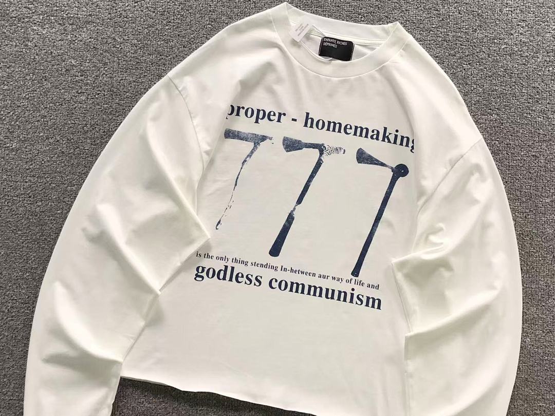 Chanel 118 ENFANTS RICHES DEPRIMES LONG SLEEVED 3108250417 Im 170Cm 60Kg I Wear Size S In The Phot - Image 7