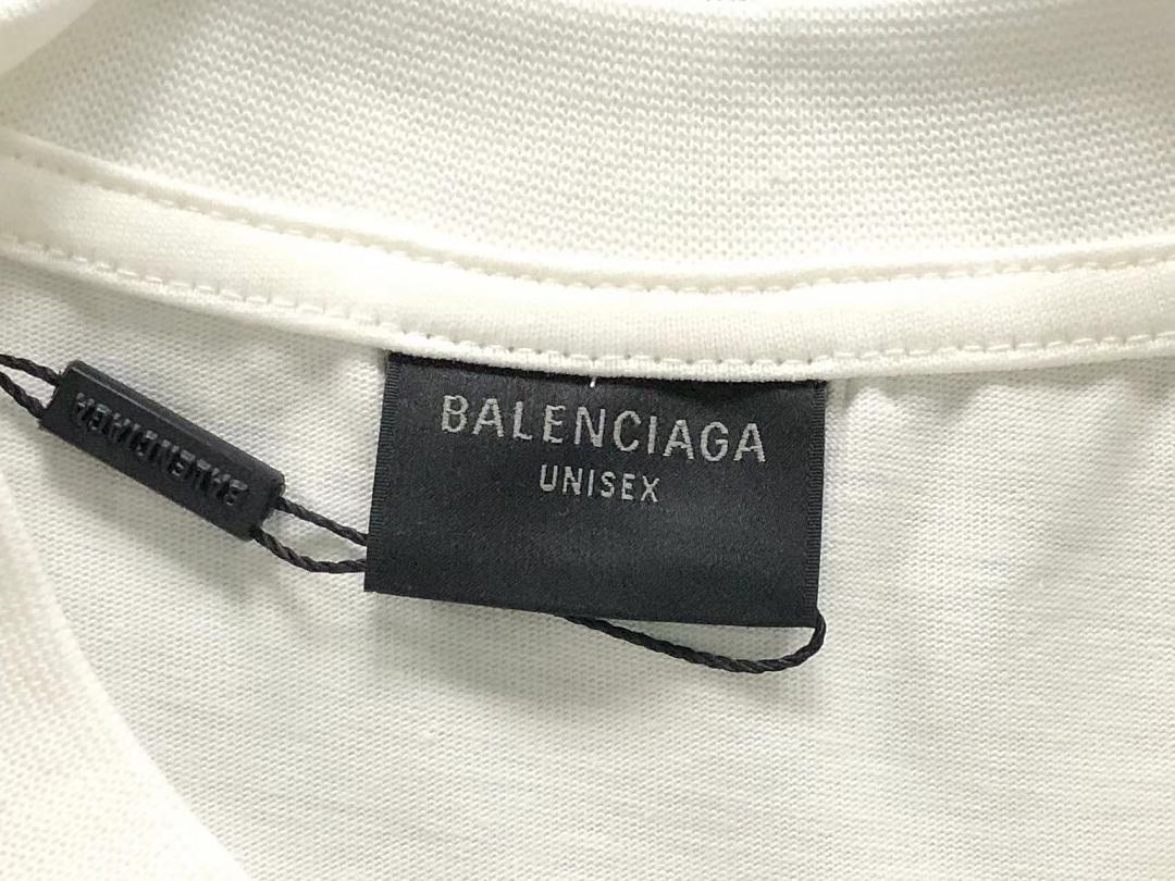 Balenciaga 115 B⭐L⭐⭐⭐IA⭐A T-SHIRT 42042205156 (Im 170Cm 60Kg I Wear Size 1 In The Phot) - Image 11